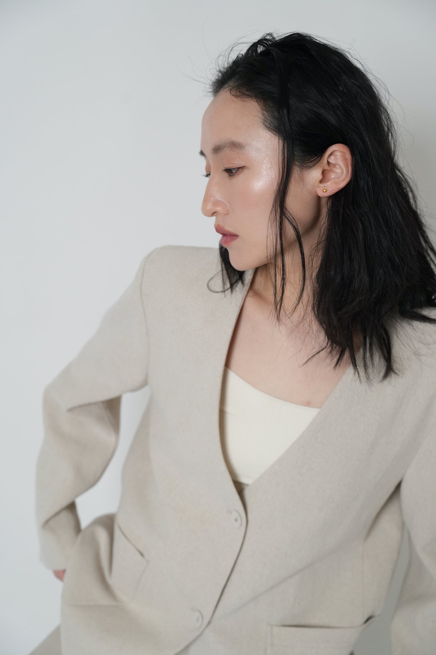Linen Relaxed Blazer