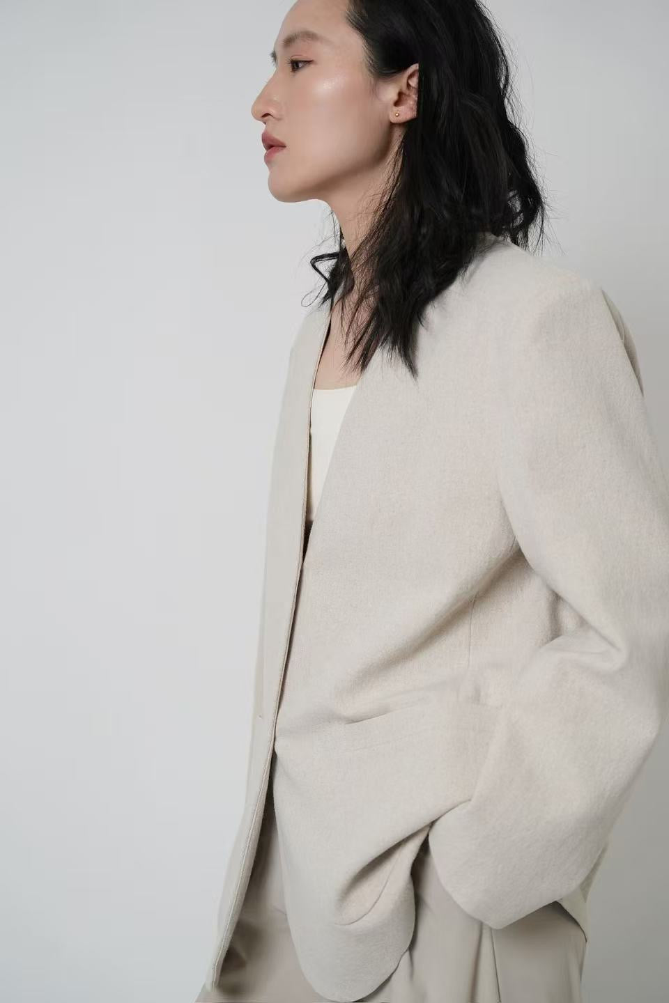 Linen Relaxed Blazer