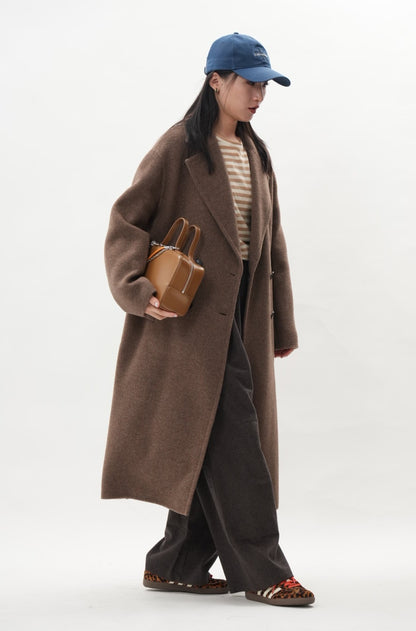 カシミヤ・キャメル・ヤクブレンド ブークレコート