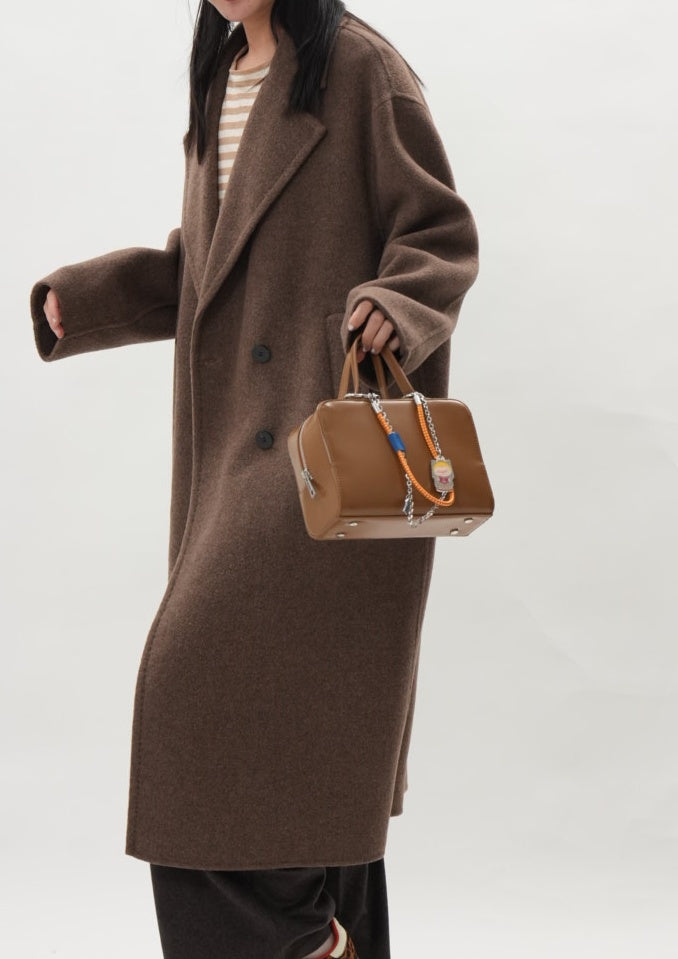 カシミヤ・キャメル・ヤクブレンド ブークレコート