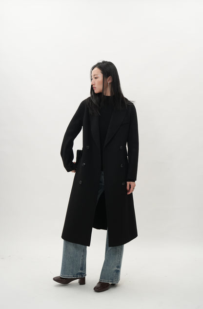 カシミヤブレンド チェスターコート（キャメル）【秋冬定番】