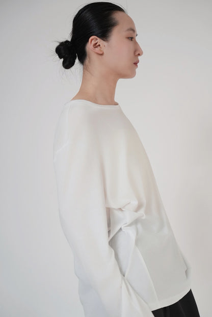 Relaxed Layered Long Sleeve Top / 3Color