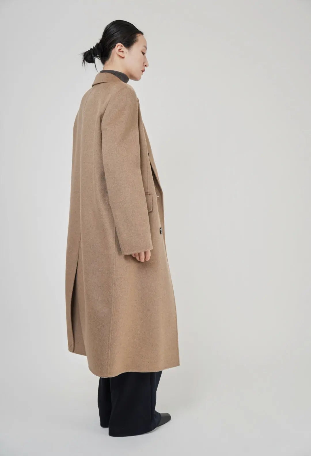 DOUBLE FACE 100 WOOL CHESTER COAT KAM
