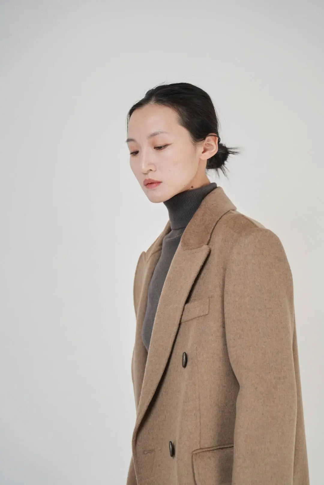 DOUBLE FACE 100 WOOL CHESTER COAT KAM