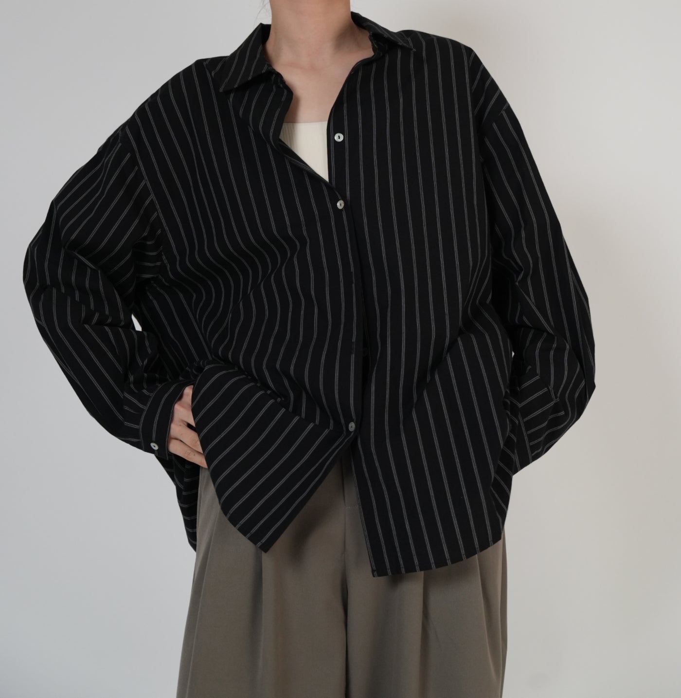 Relaxed Striped Shirt