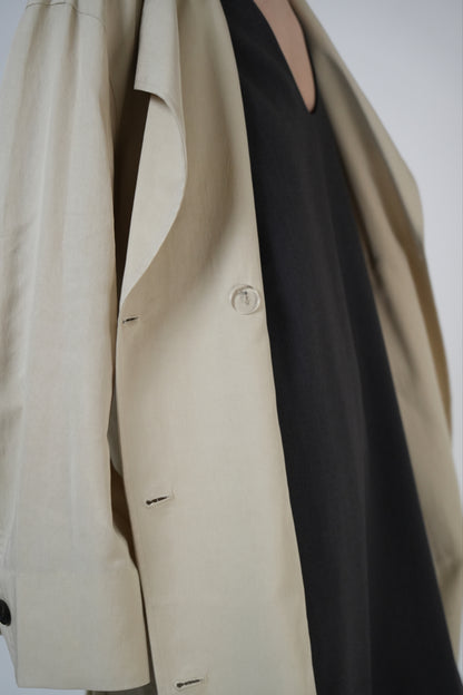 Lightweight Flow Trench Coat / Butter