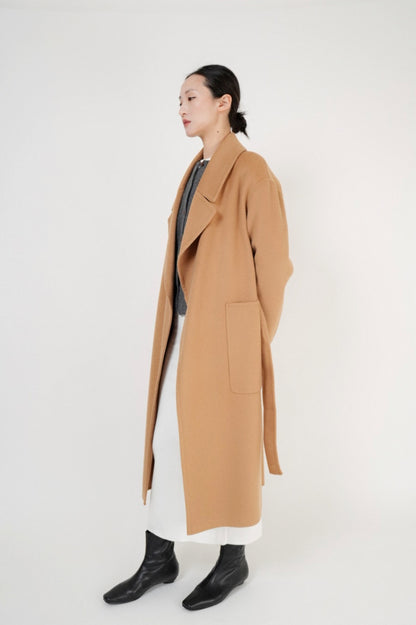 Sunline Relax 20 Cashmere Pocket Long Coat
