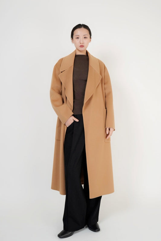 Sunline Relax 20 Cashmere Pocket Long Coat