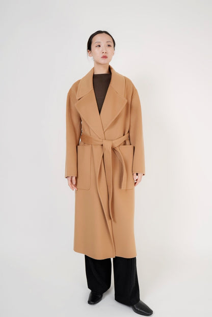 Sunline Relax 20 Cashmere Pocket Long Coat