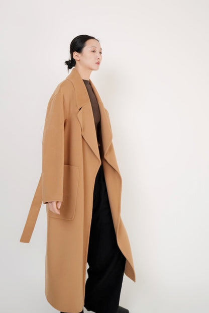 Sunline Relax 20 Cashmere Pocket Long Coat