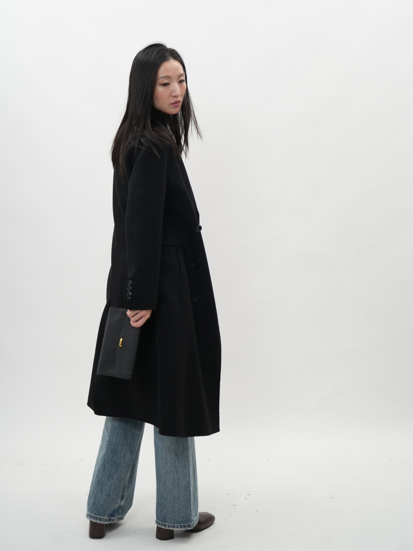 カシミヤブレンド チェスターコート（キャメル）【秋冬定番】