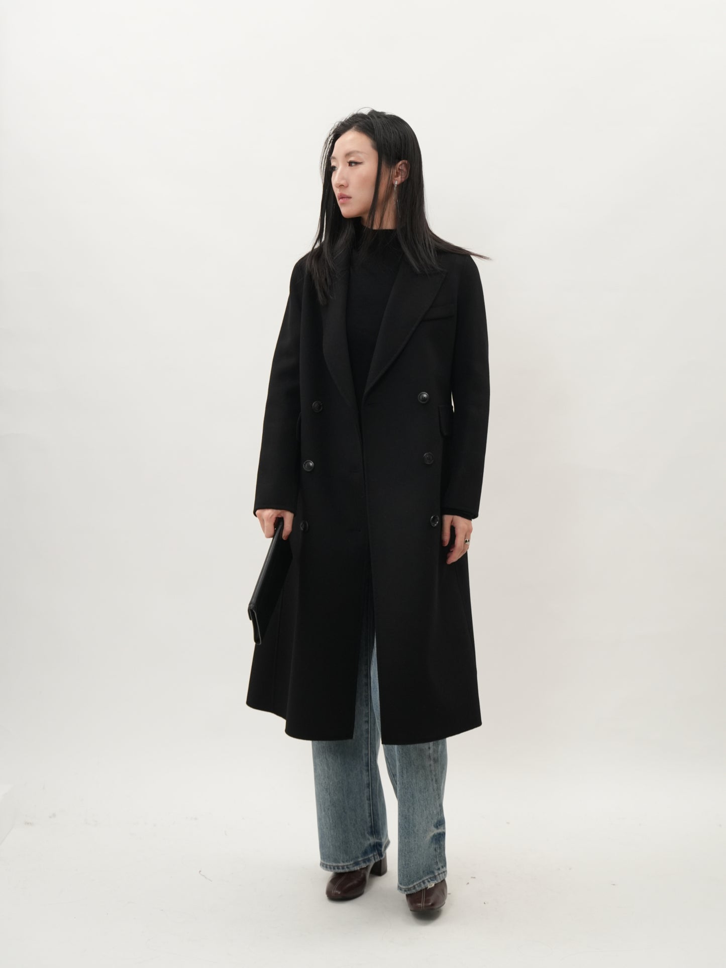 カシミヤブレンド チェスターコート（キャメル）【秋冬定番】