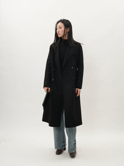 カシミヤブレンド チェスターコート（キャメル）【秋冬定番】